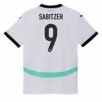 Austria Marcel Sabitzer #9 Replica Away Shirt Euro 2024 Short Sleeve